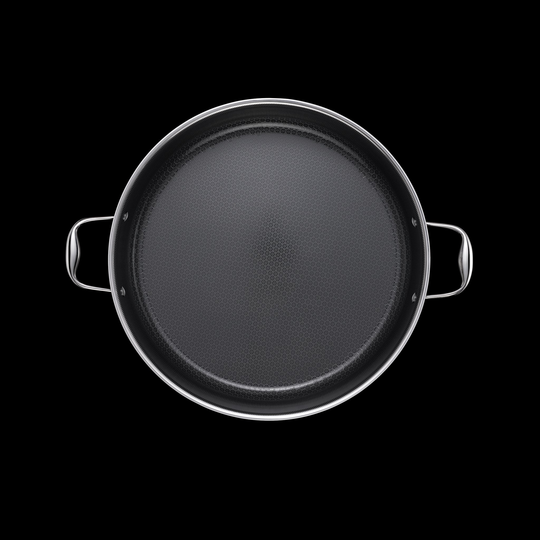 Hybrid Deep Sauté Pan with Lid. 10-QT - Image 3