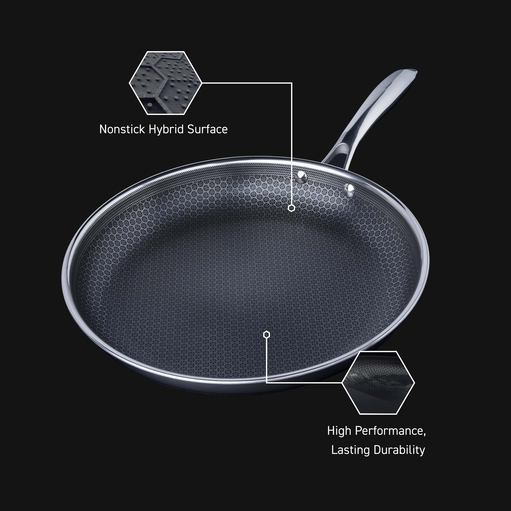 Hybrid Fry Pan with Lid. 12 - Image 4