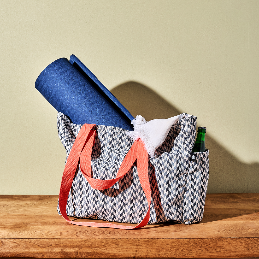 The Everything Everywhere Bag (Chevron-Slate) - Image 8