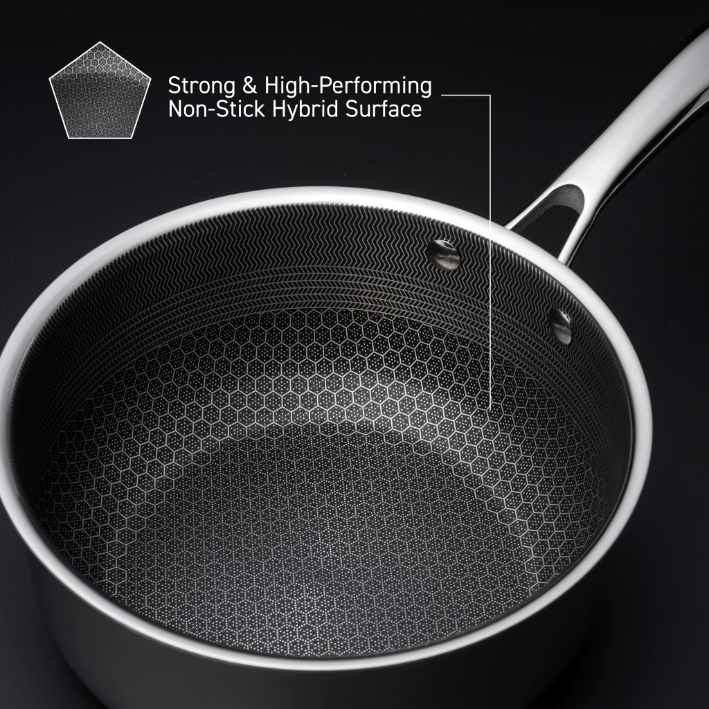 Hybrid Saucepan With Lid. 3-Qt - Image 4